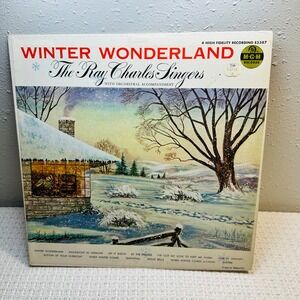 MGM Winter Wonderland Ray Charles Singers Vinyl LP E3387 Mono 12" Holiday Choral